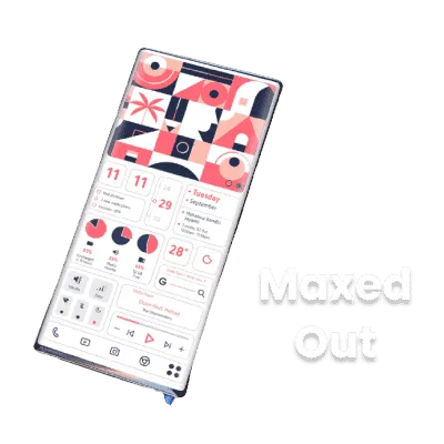 Maxed Out Android homescreen setup