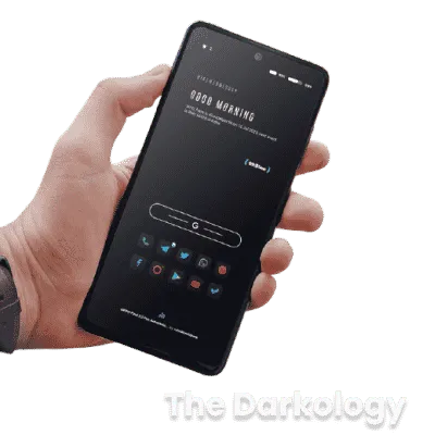 The Darkology Android homescreen setup