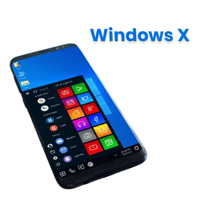 Windows X Android homescreen setup