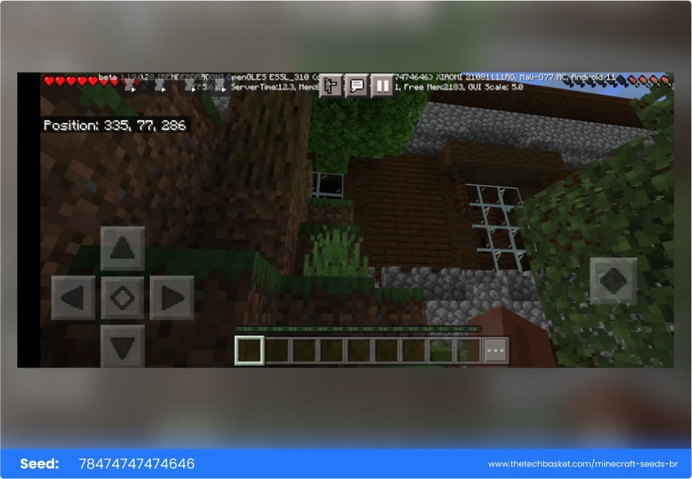 Woodland mansion Bedrock seed