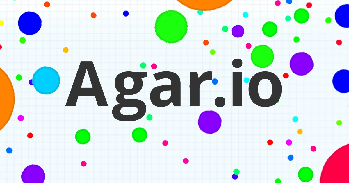 Agar.io cell-eating gameplay