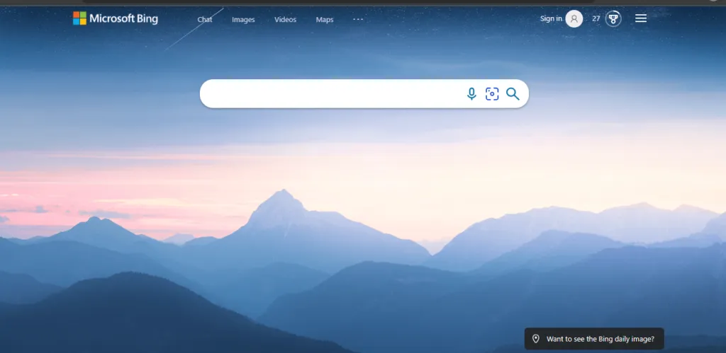 Bing Visual Search results for a video clip screenshot