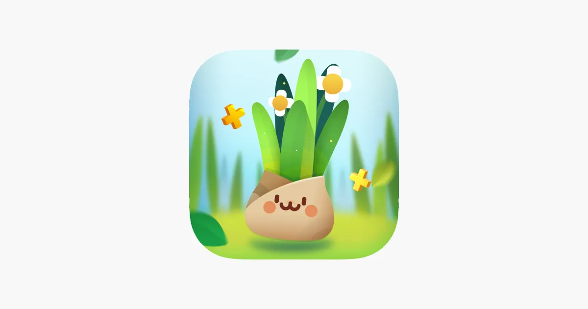 Pocket Plants growing garden plants on Apple Watch display