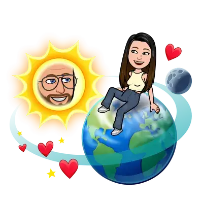 Snapchat Earth planet badge