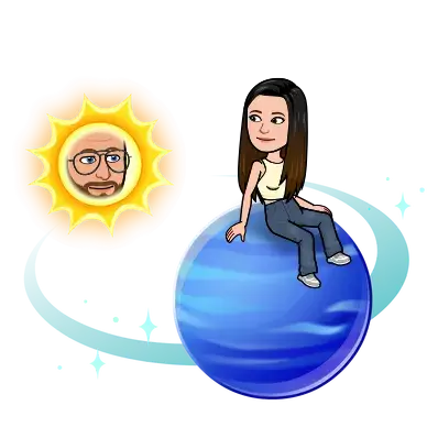 Snapchat Neptune planet badge