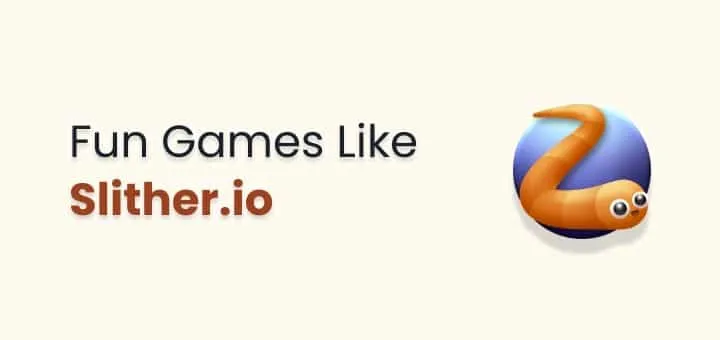 Colorful snake arena from a Slither.io-style multiplayer game