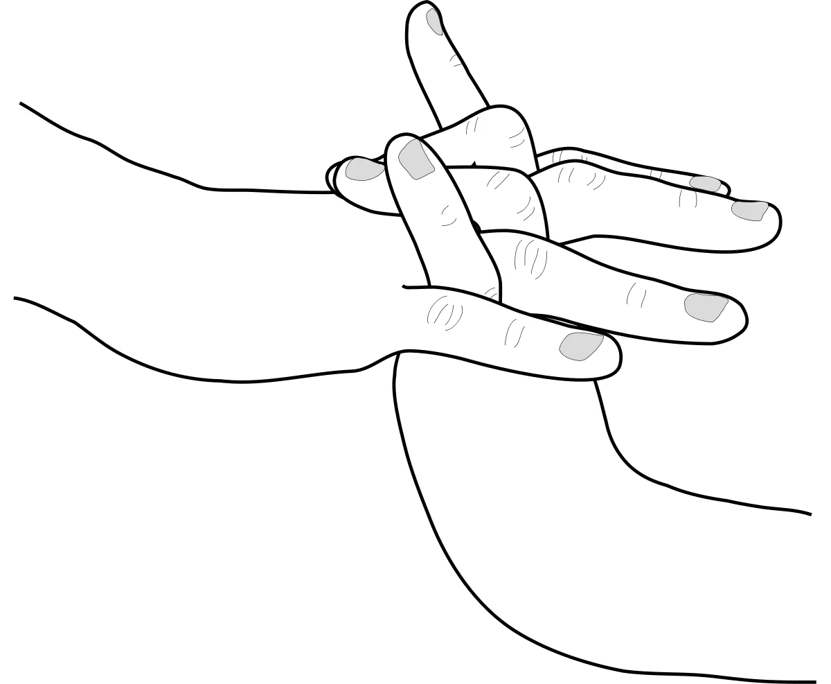 Ox hand sign (Ushi, 丑) in Naruto