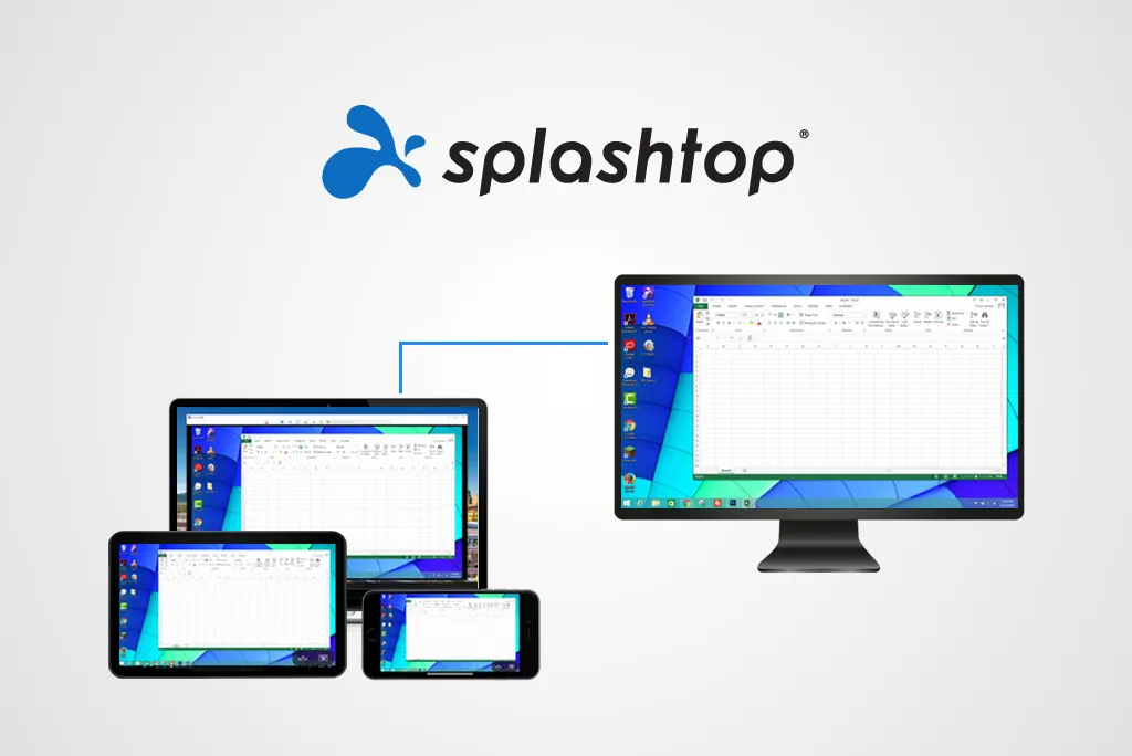 Splashtop Personal remote access session with video streaming