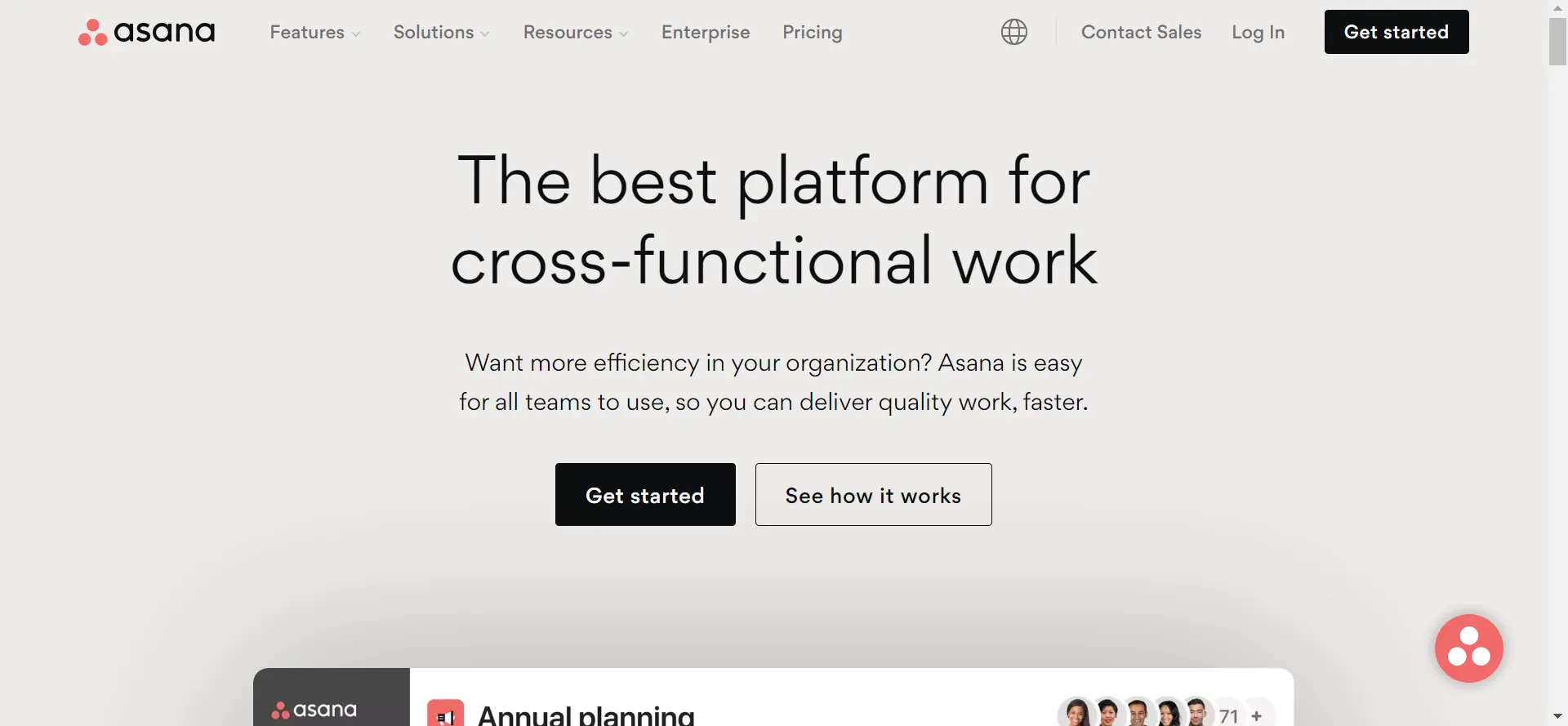 Asana project board with tasks, timelines, and team assignments