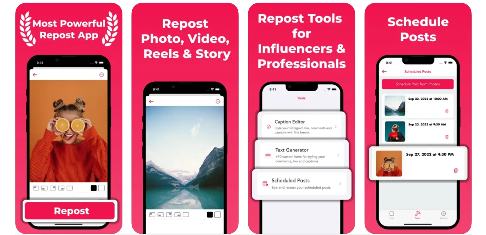 Glassagram private Instagram monitoring app dashboard