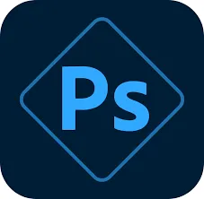 Adobe Photoshop workspace with layers panel and editing tools