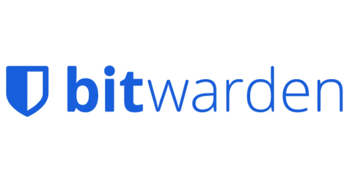 Bitwarden password vault with saved login entries