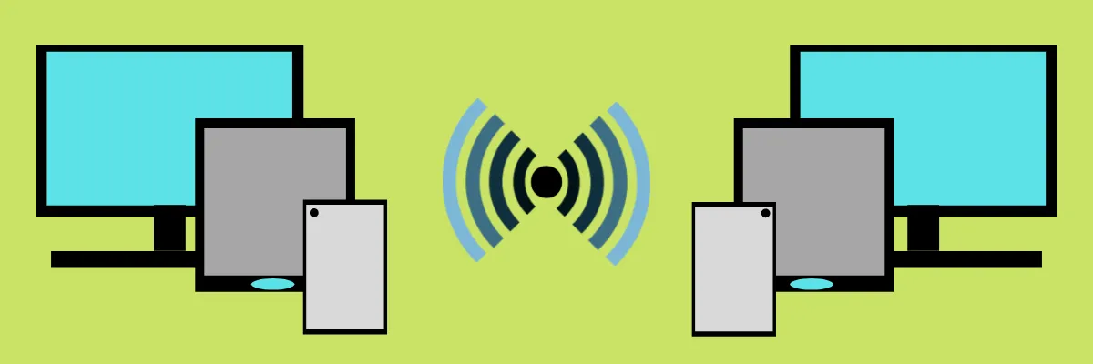 Android phone connected to a remote Windows desktop session