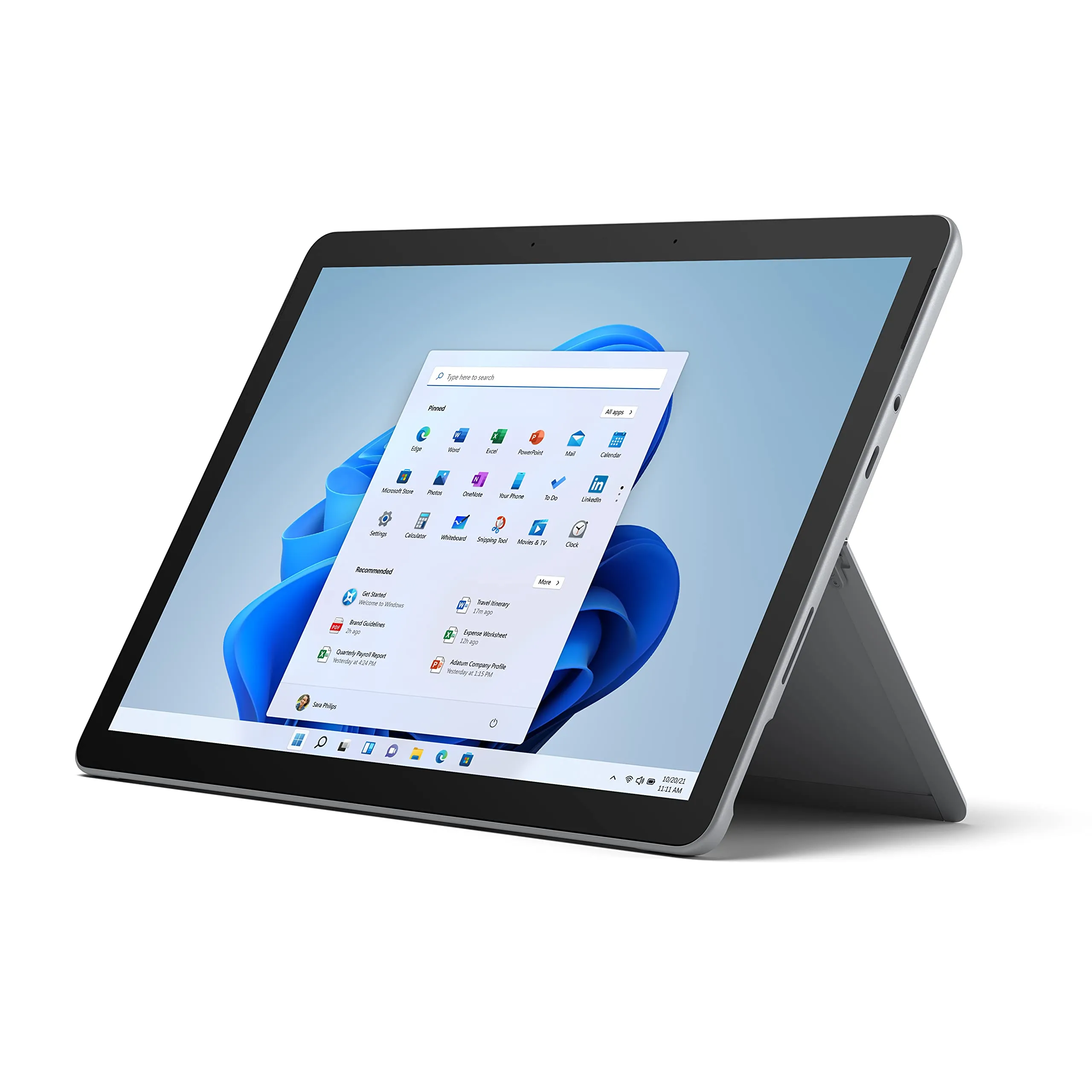 Microsoft Surface Go 3 tablet with detachable keyboard