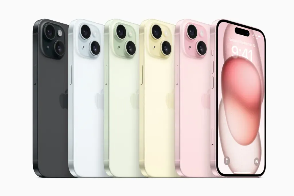 2024 iPhone lineup comparison showing all current models