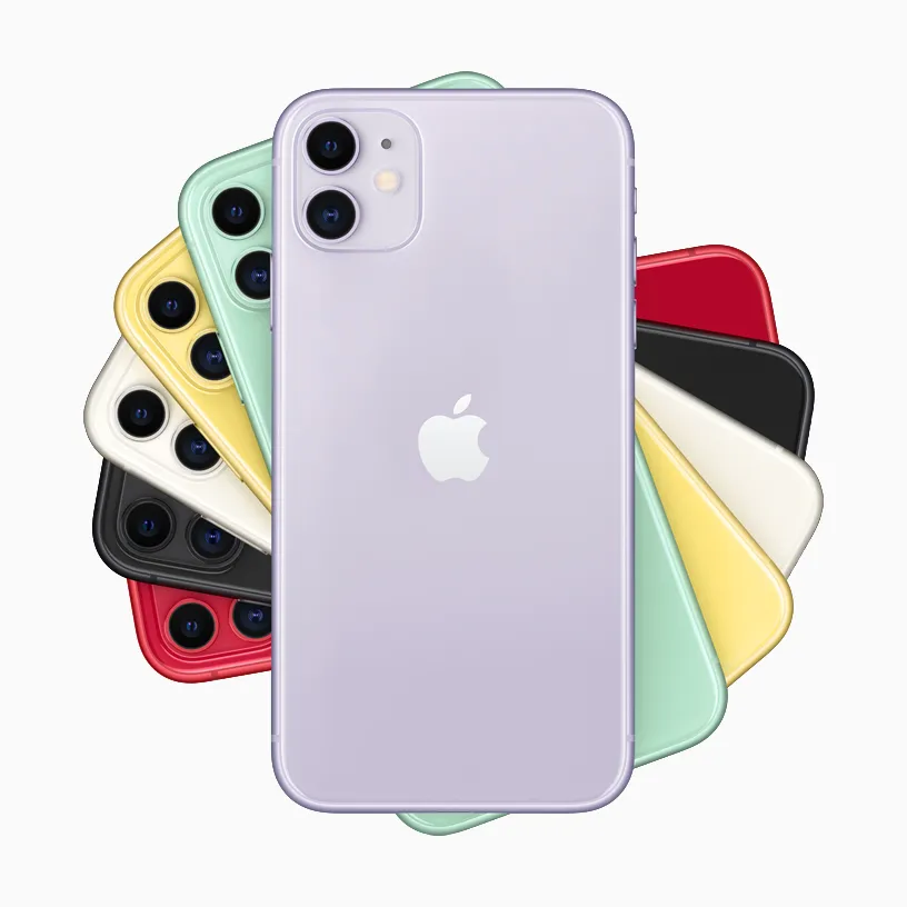 iPhone 11 with triple-lens camera and Super Retina XDR display