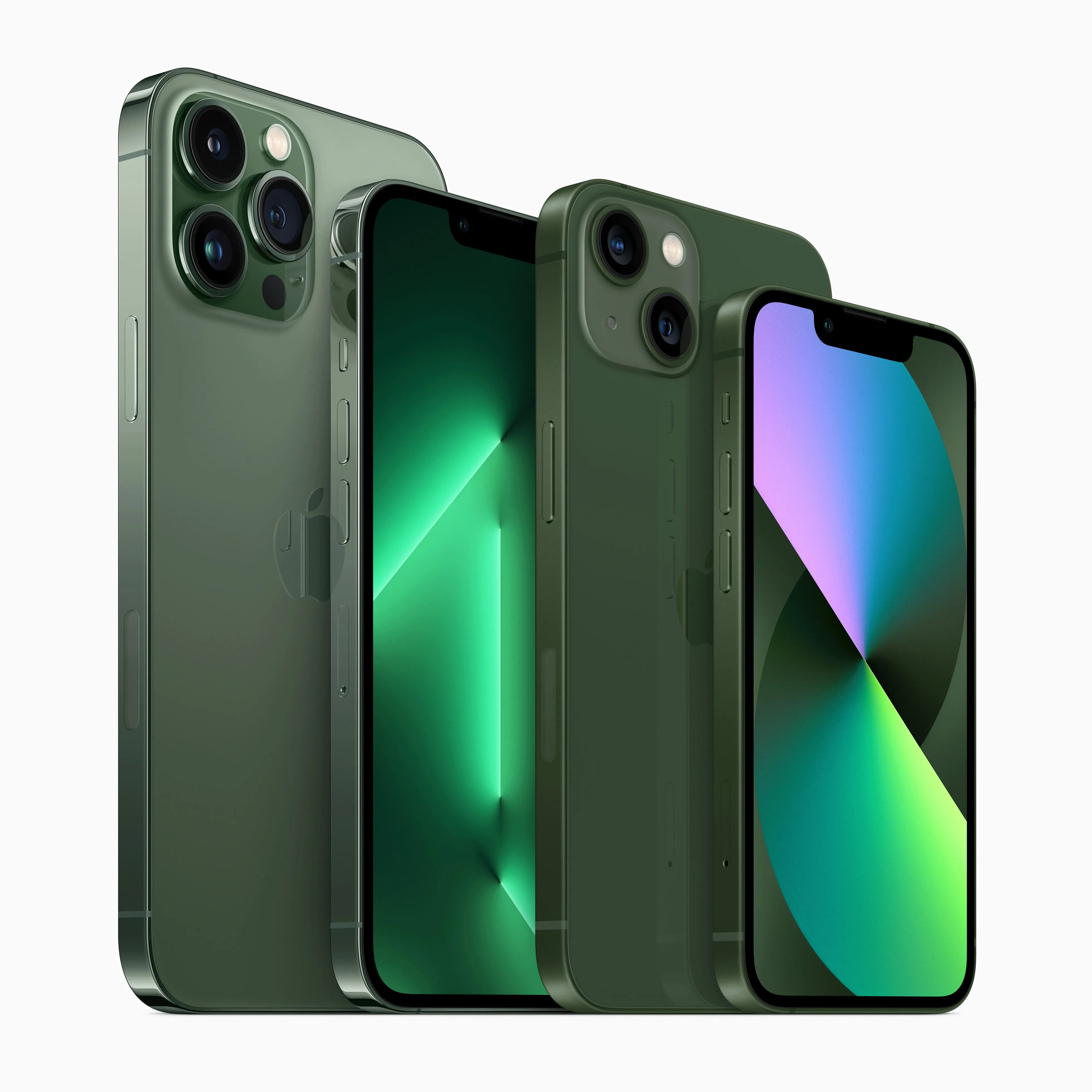 iPhone 13 lineup with improved cameras and longer battery