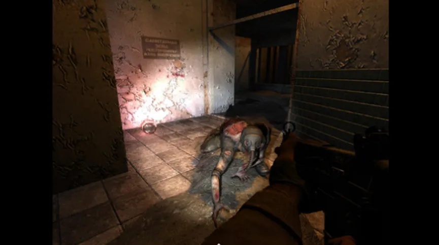 S.T.A.L.K.E.R. exploring the Chernobyl Exclusion Zone landscape