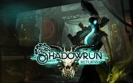 Shadowrun Returns cyberpunk city with turn-based tactical combat