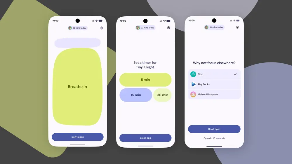 Pause Point screen asking why you are opening a distracting app