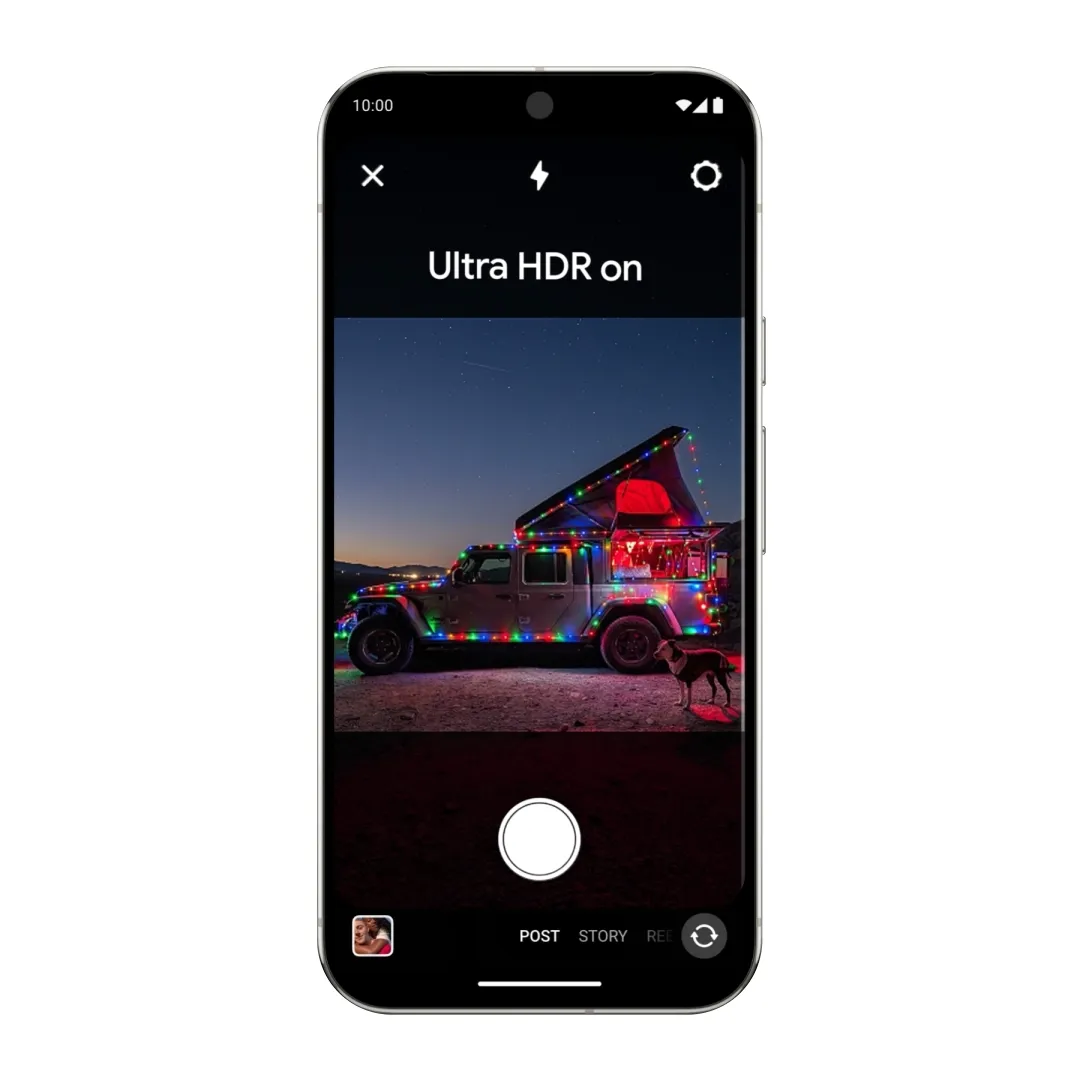 Instagram Ultra HDR and Night Sight integration on Android 17