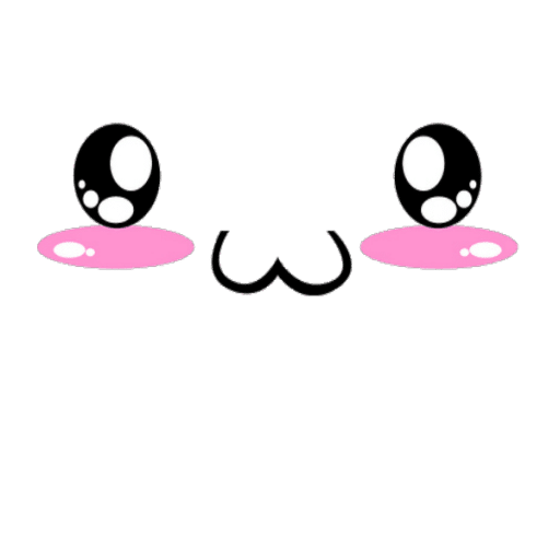 Super duper kawaii face by me!