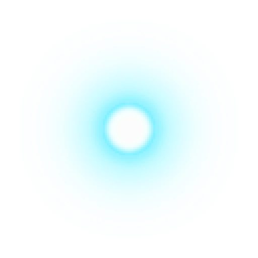 glow circle crosshair