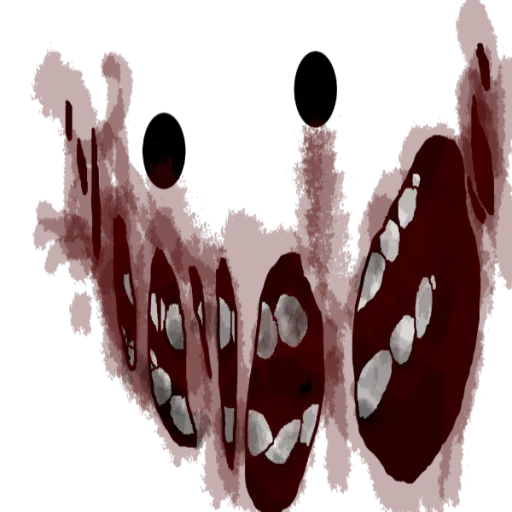 Scary face