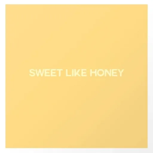 \[TRENDY\] sweet like honey