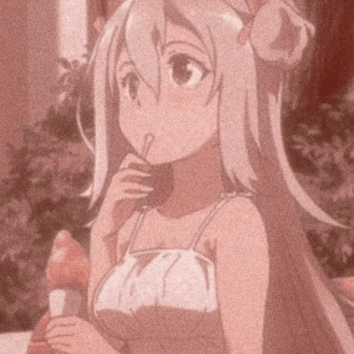 aesthetic anime girl-soft child