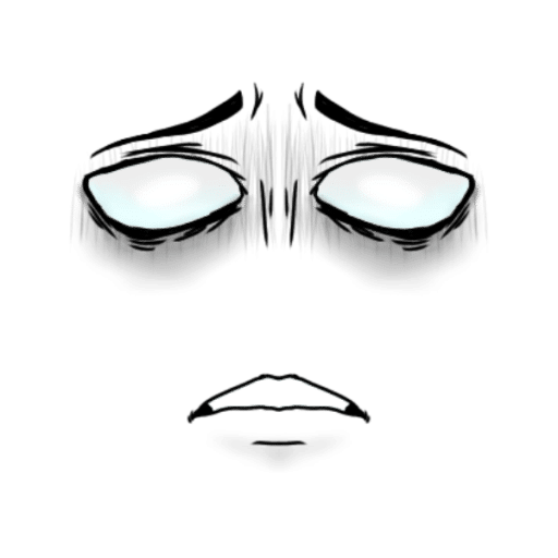 Male Anime Face - Spirit