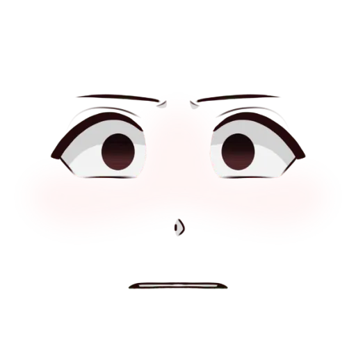 Embarrassed/shocked face