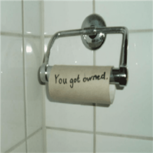 Soft loo roll.