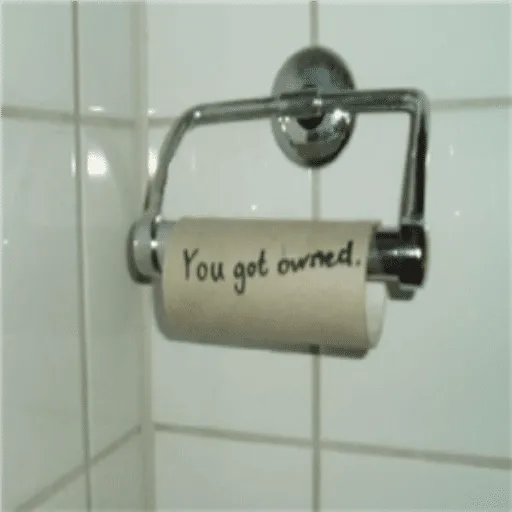 Soft loo roll.