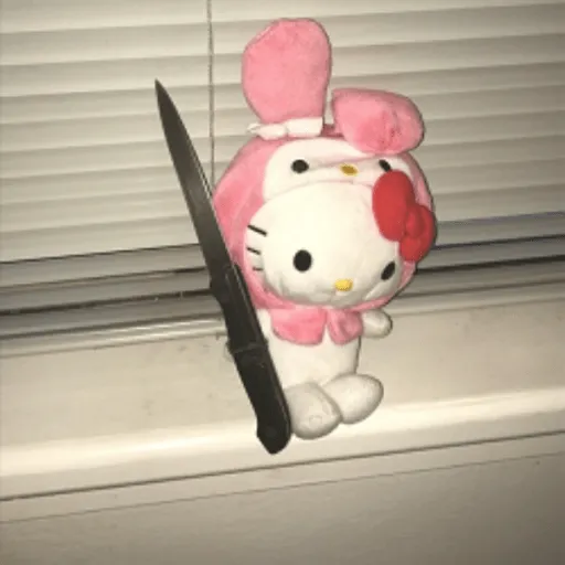 grunge hello kitty