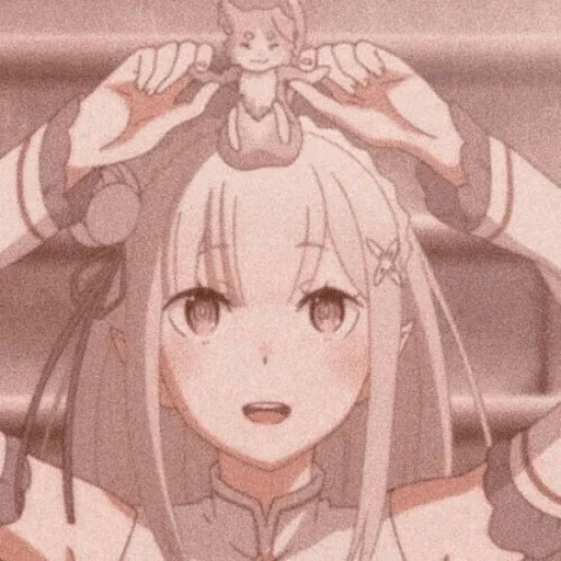 Aesthetic cute anime girl