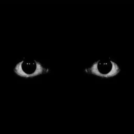 weirdcore/creepy eyes