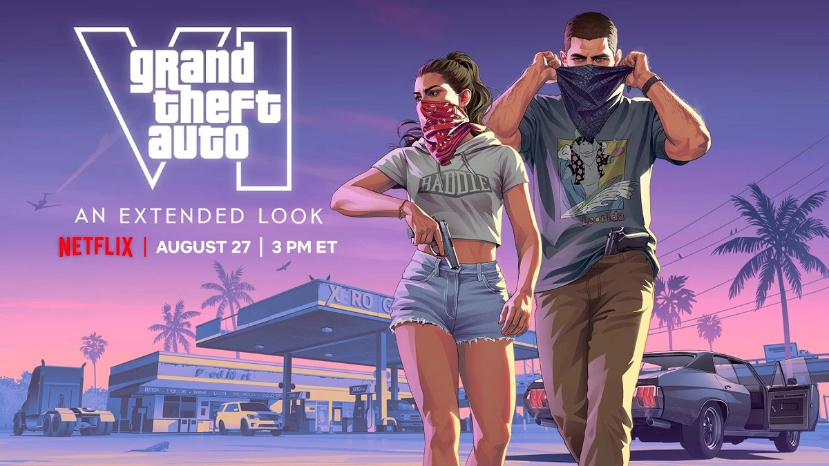 Key art from the Grand Theft Auto VI Extended Look