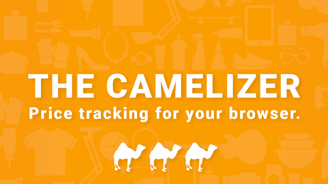 The Camelizer banner reading Price tracking for your browser
