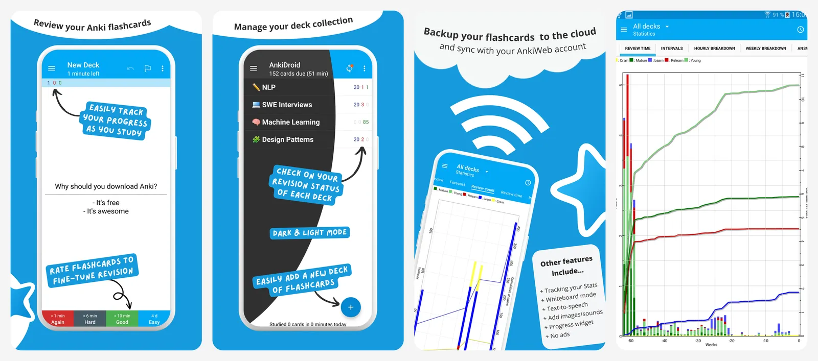 AnkiDroid app screenshots