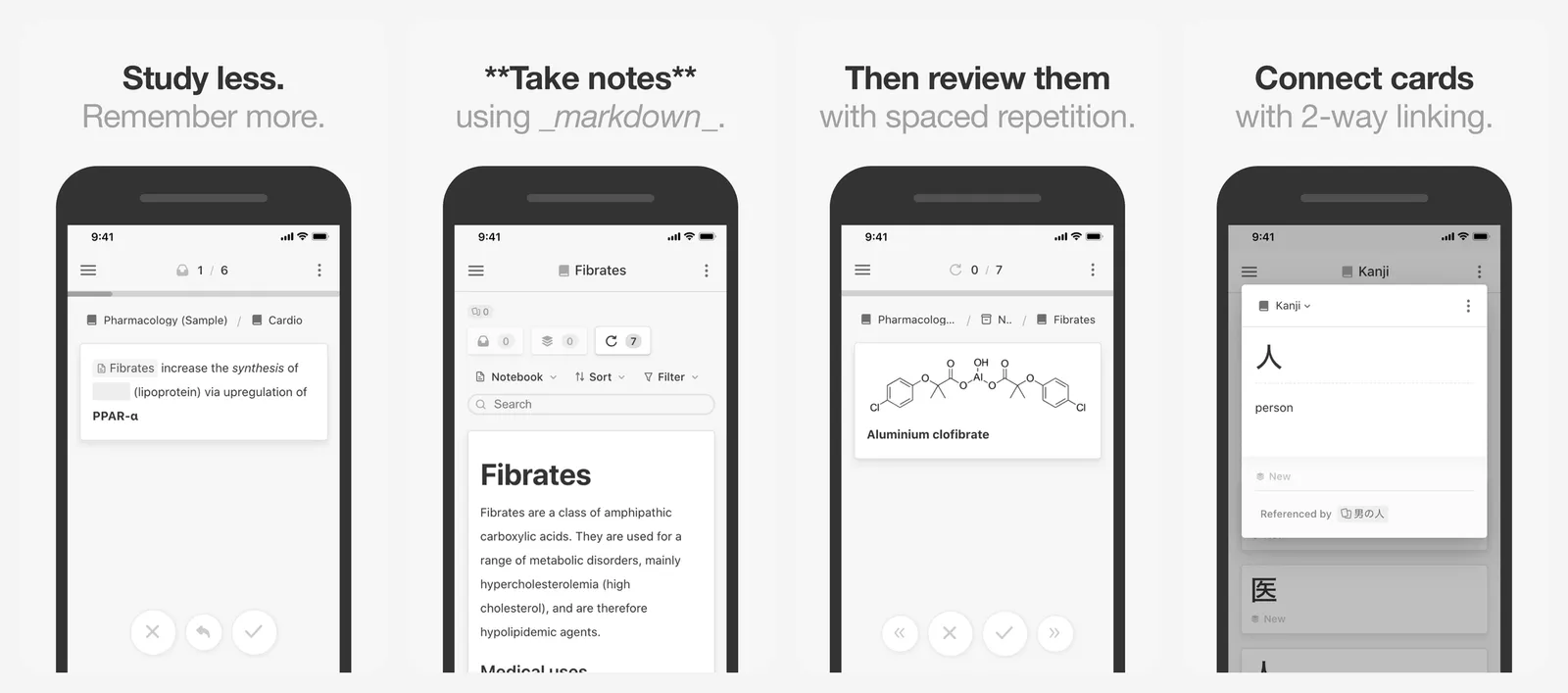 Mochi app screenshots