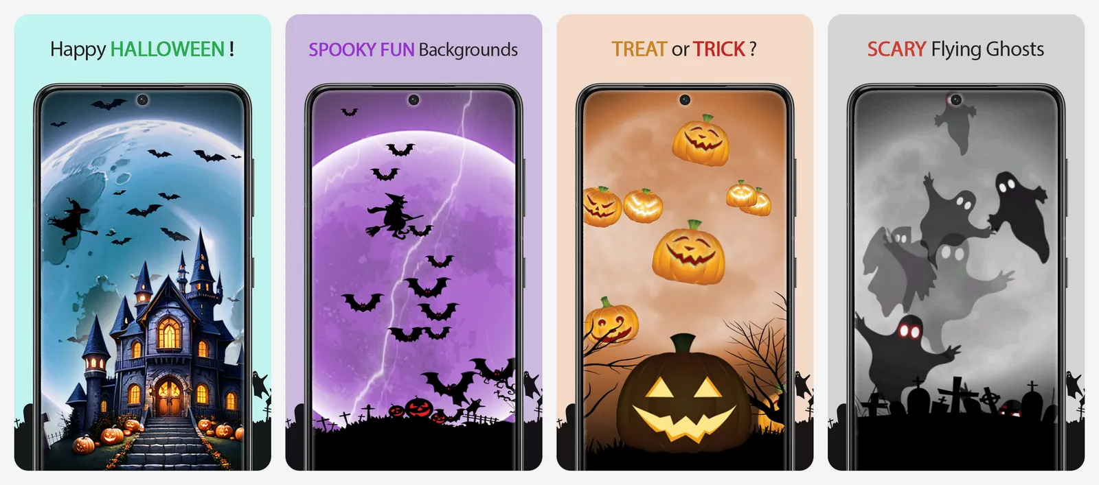 Halloween Live Wallpaper app screenshots
