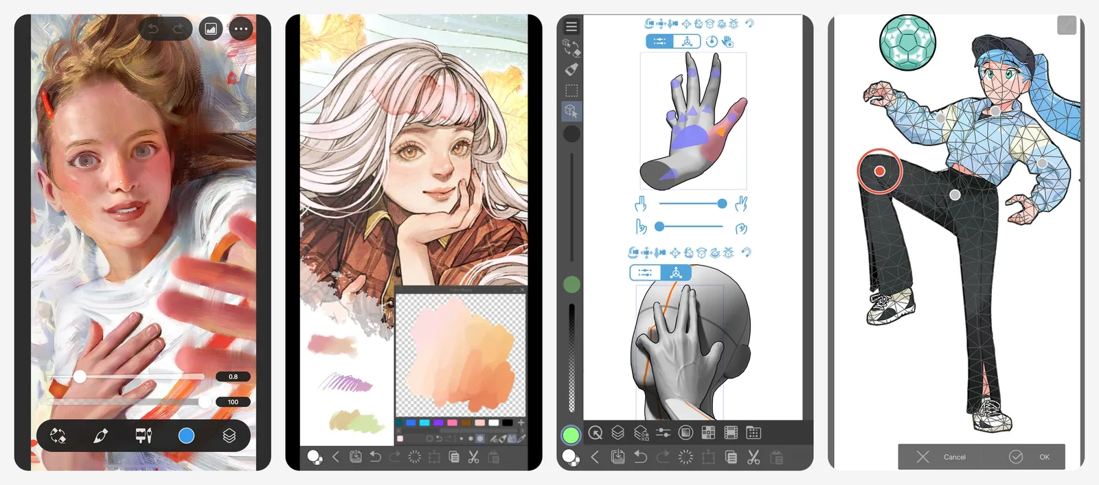 Clip Studio Paint app screenshots