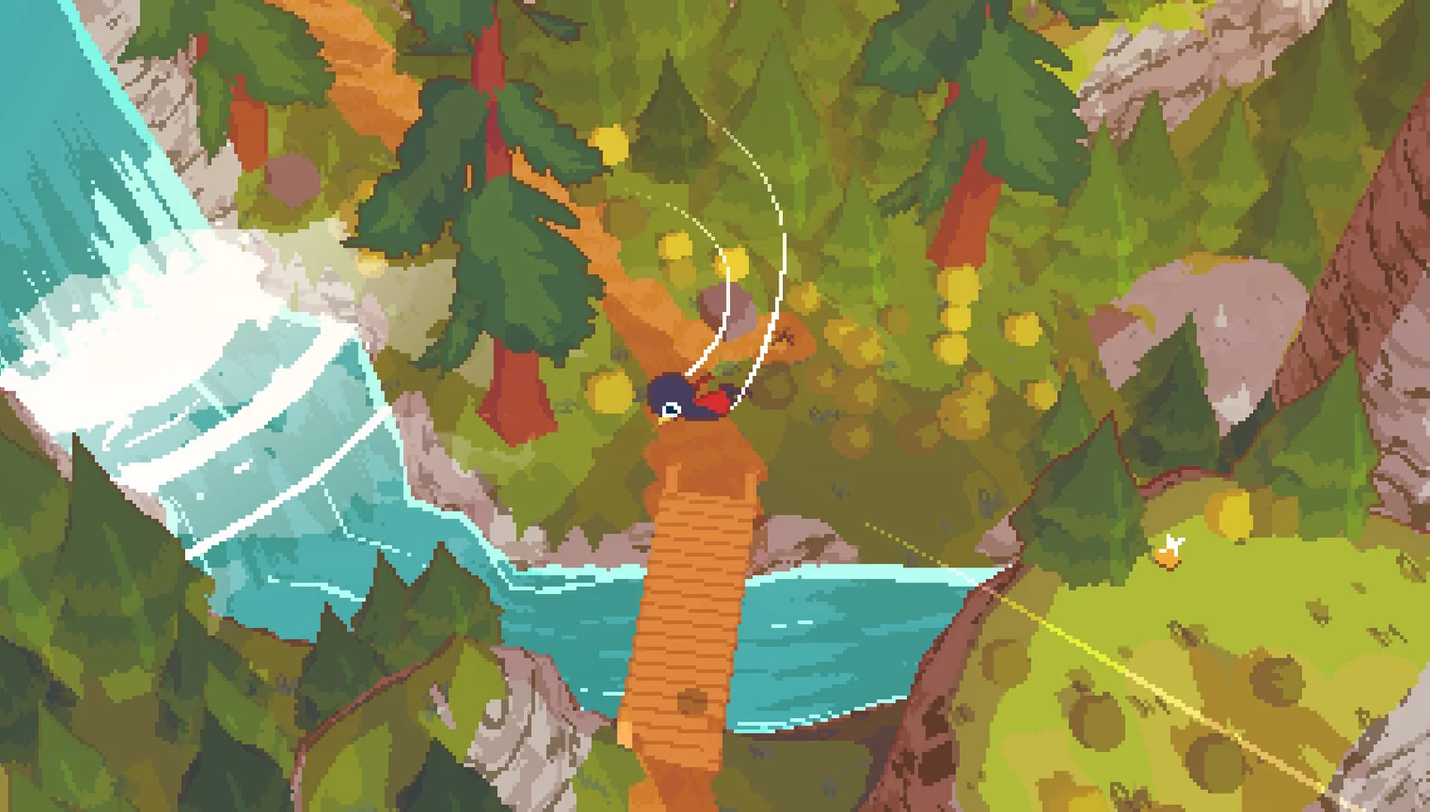 A Short Hike gameplay screenshot