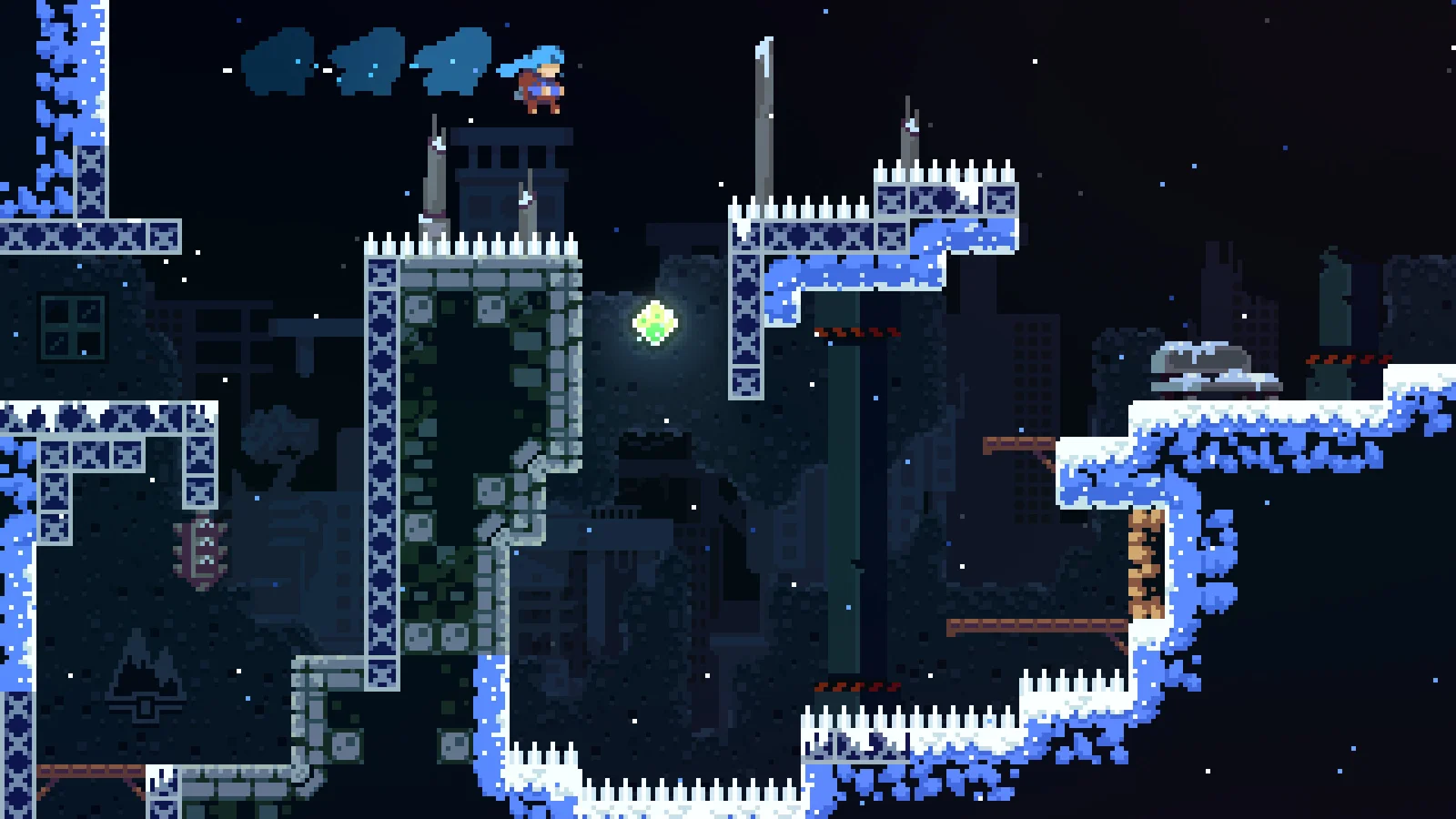Celeste gameplay screenshot