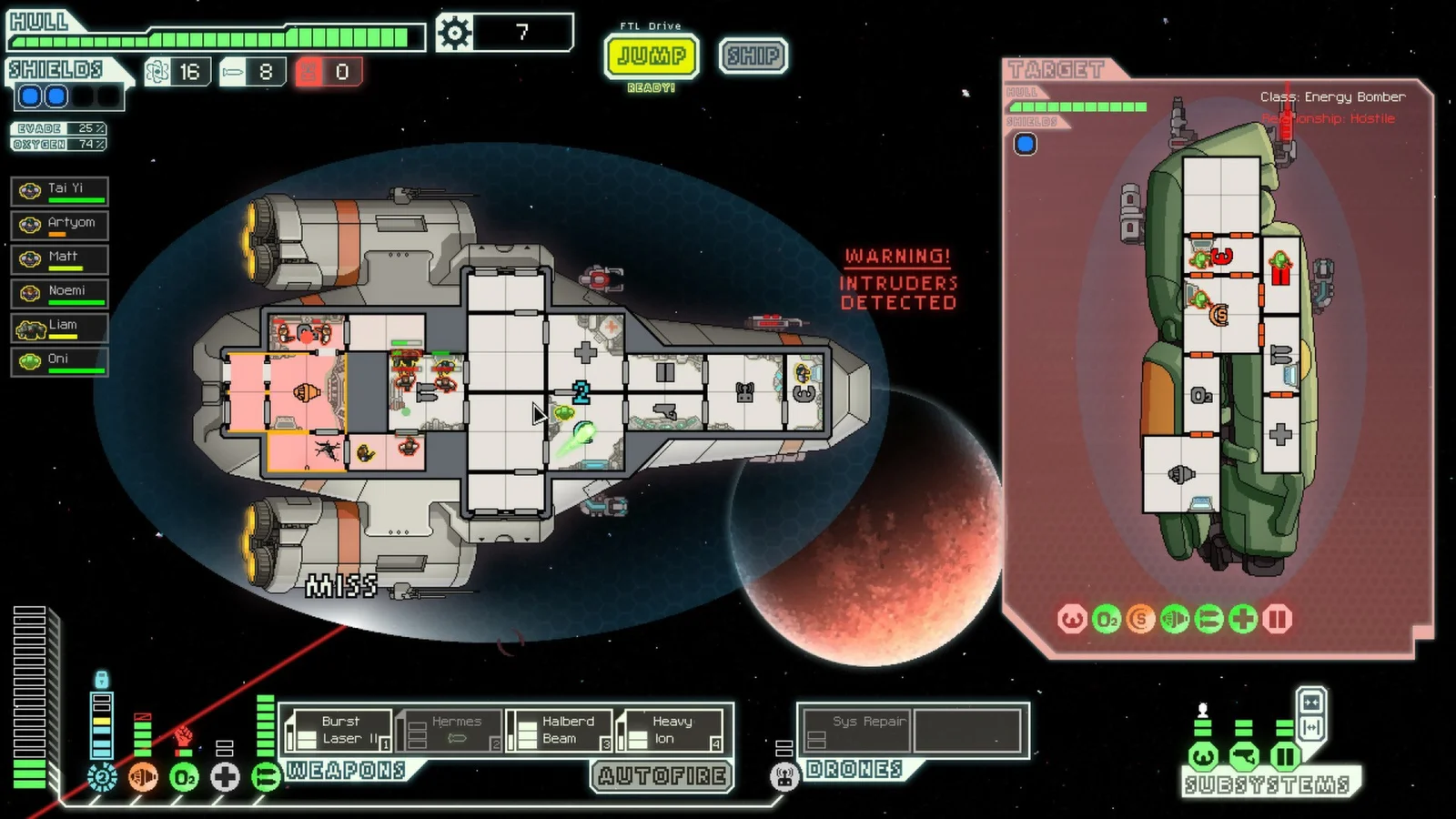 FTL: Faster Than Light gameplay screenshot