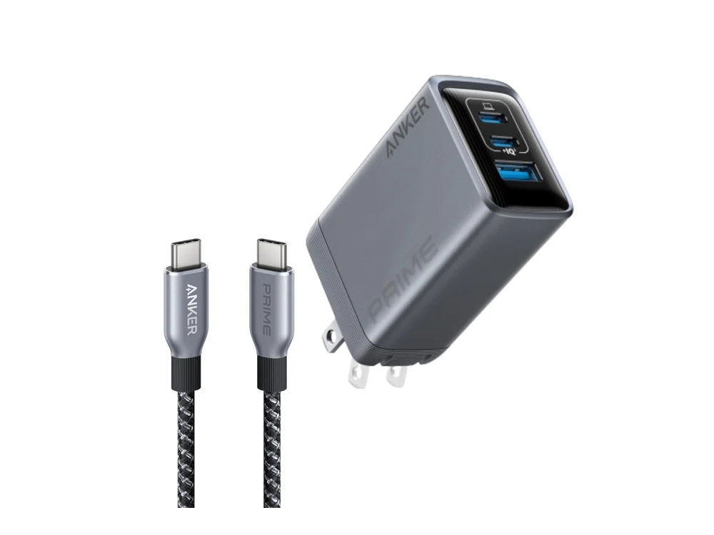 Anker Prime Charger (100W, 3 ports, GaN) product photo
