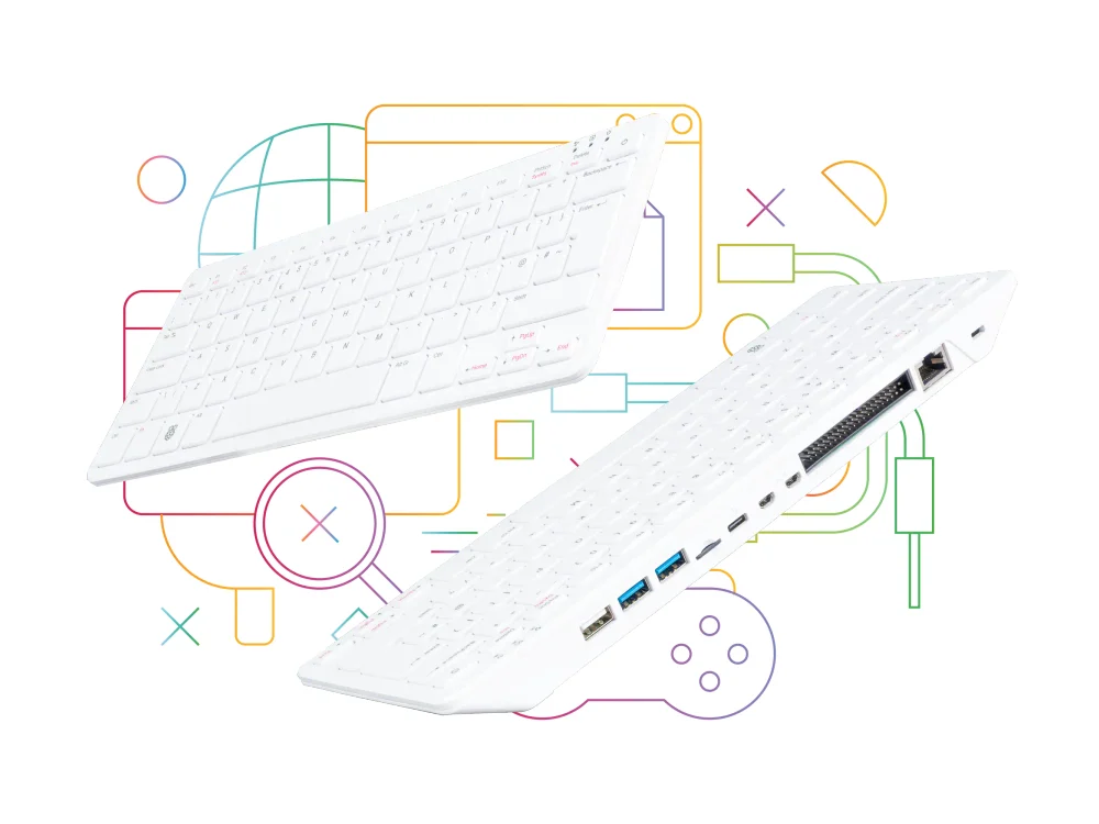 Raspberry Pi 500 desktop kit product photo