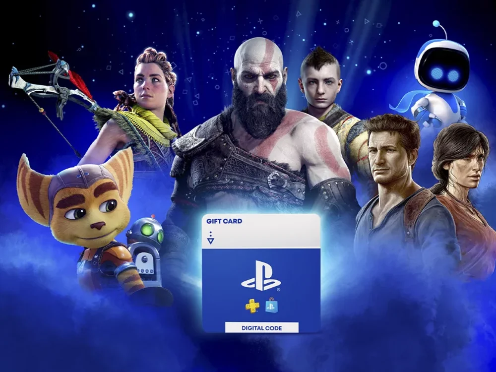 PlayStation Store gift card product photo