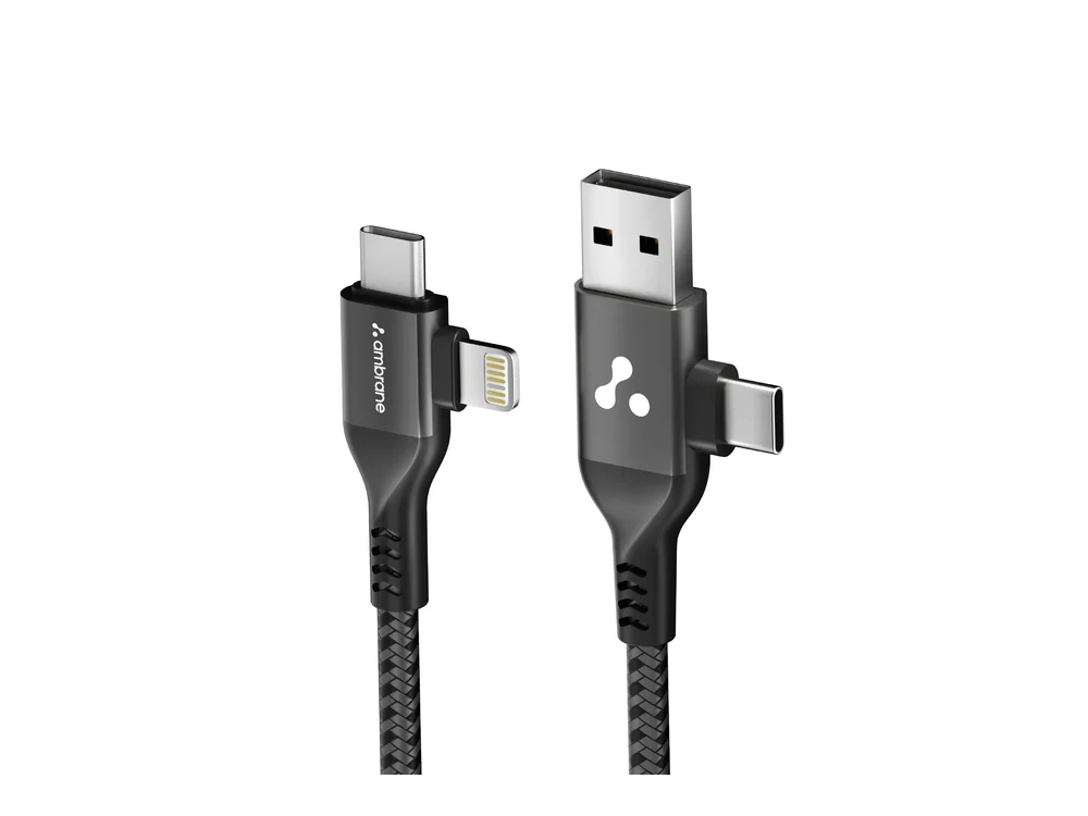 Ambrane 4-in-1 fast charging cable (AC4CL-15) product photo